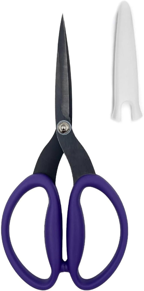 Karen Kay Buckley® Perfect Scissors™, Large 7-3/4 Inch #KKBPSL Micro-Serrated Non-Slip Blades for Garment Sewing, Quilting, Patchwork, Crafts. Sha...