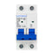 2 Poles 20A 400V Low-Voltage Miniature Circuit Breaker Din Rail Mount NXB-63 C20 (C20 /20A)...