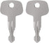 Thule Car Rack Replacement Key,Thule roof Rack Key,Errebi Thule Key,Replacement Keys for Thule Ski, Roof,Cargo Box,Carrier Racks and Crossbars(N20...