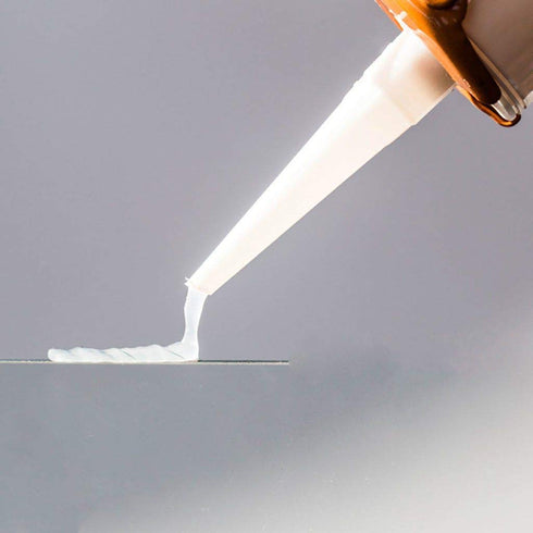 Clear 100% RTV Silicone Sealant - 10.2 Oz Cartridge...