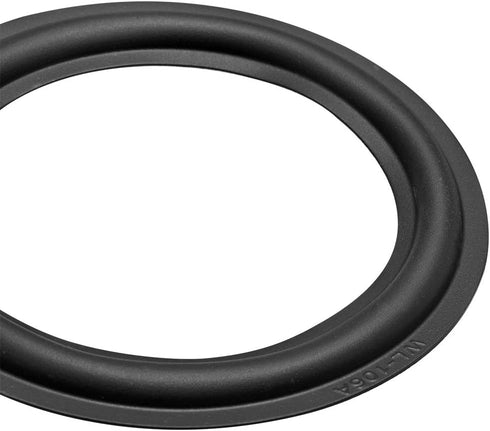 uxcell 4.5 Inch Speaker Rubber Edge Surround Rings Replacement Parts for Speaker Repair or DIY 4pcs...