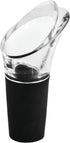 True Deluge Wine Aerator Pourer Spout Fits Most Standard Bottles, Drip Free Reusable Pourers for Wines, Party, Travel, Home Bar Accessories, Set o...