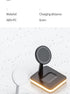 3 in 1 Wireless Charger Station Magnetic Charging Dock (Black)...