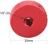 CAMVATE 1/4"-20 Female Thumb Wheel Lock Nut Adapter(2 Pieces) - 1490...