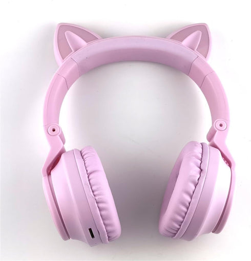 Cat Ear Bluetooth Headphones,Toddlers Kids wireless Headphones for boys girls Amazon Fire Tablet/Laptop/Pad/School (purple)...