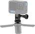 HSU Aluminum Cold Shoe Mount Adapter, 1/4-20 Screw Hole Tripod Mount Adapter for GoPro Hero 12/11/10/9/8/7/6, DJI Osmo Action AKASO, Applicable fo...