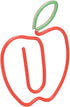 100Pcs Fruit Shape Paperclips, Cute Shaped Paper Clips Great Gifts Nonskid Paper Clips for Office Teacher...