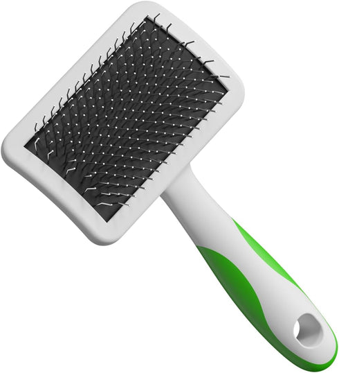 Andis 68565 Stainless-Steel Slicker Brush for Dogs and Cats - Durable and Lightweight Grooming Tool for All Breeds and Fur Lengths, Reduces Sheddi...
