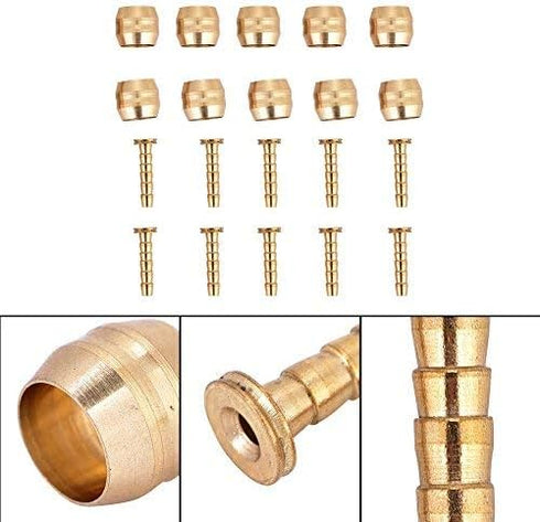 Olive Insert, Hydraulic Disc Brake Hose Olive Connector Insert for Shimano Replacement Part 10 Set(BH59)...