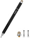 Stylus Pen, 2 in 1 Fine Point and Mesh Tip Stylus for Touch Screen, Compatible for Tablet and Cellphone (1Pc, Black)...