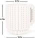 Versatile Build-on Brick Mug,Fun Coffee Mugs Compatible with Lego DIY Building Kit with 3 Pack of Blocks,Novelty Cup with Bricks Set for Party Fav...