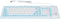 Heayzoki 103 Keys Foldable Silicone Keyboard USB Wired Rollup Keyboard Roll Up Soft Rubber Silicone Keyboard for PC Notebook Laptop Desktop Comput...