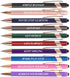 Inspirational Quotes Ballpoint Pen 2-in-1 Touch Screen Stylus Retractable Ballpoint Pens with Stylus Tip, 1.0 mm Black Ink,10 Count/Mixcolor...