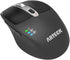 Arteck Wireless Bluetooth Mouse with Nano USB Receiver, Black, 4-Month Battery Life, Ergonomic Design...