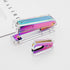 Clear Acrylic Rainbow Stapler Colorful Desktop Staplers with Classic Modern Design Sleek Office and Desk Accessories Gift Idea (Rainbow)...