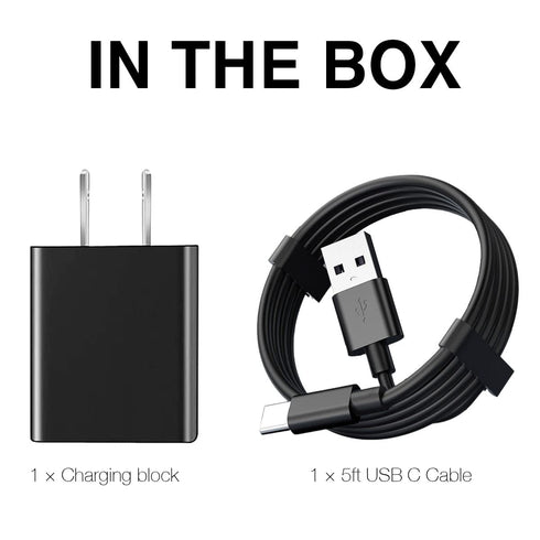 Cell Phone Charger Cable for CAT S61, CAT B40, CAT S62 Pro, CAT S52, CAT S75, CAT S53, CAT S22 Flip, CAT S62 Cell Phone USB C Charging Cable Adapt...