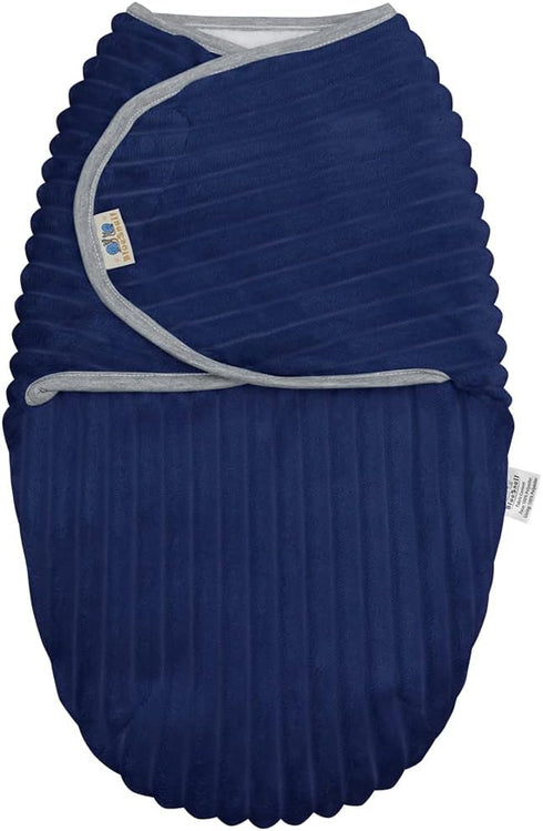 BlueSnail Newborn Baby Swaddle, Easy Wrap Receiving Blanket, Comfortable and Soft (S,0-3 Months, Navy)...