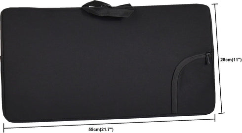 Portable Shockproof Dustproof Neoprene Keyboard and Mouse Case bag, Perfect for Logitech MK570/MK550 Wireless Wave K350 Keyboard and Mouse Combo...