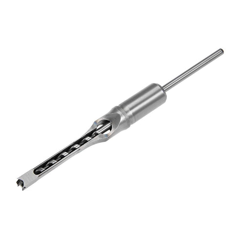 uxcell Square Hole Drill Bit, 5/16" High-Carbon Steel Hollow Chisel Mortise Power Tool for Woodworking...