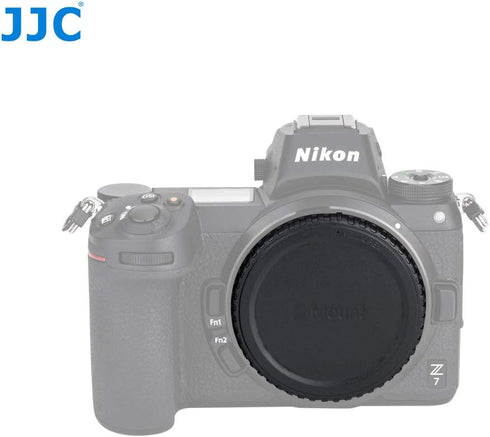 JJC Z Mount Body Cap & Rear Lens Cap Set, for Nikkor Z Lens, Z-Mount Lense Rear Cap, Body Sensor Protective Cover, Compatible with Nikon Z Mirrorl...