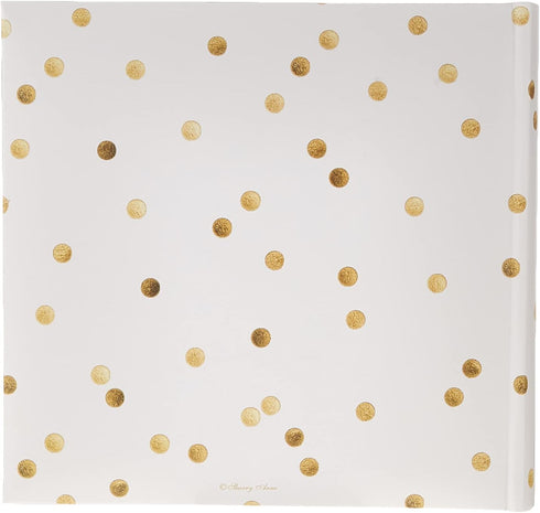 Pioneer Photo Albums Golden Dots Live Laugh Love 200 pkt 4x6 Photo Album, Pocket, Gold...