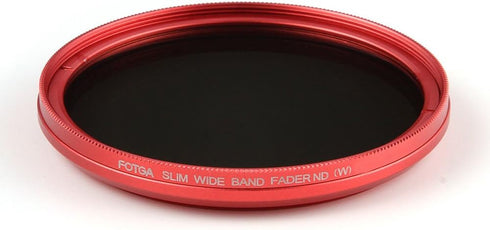 Fotga 49mm Ultra Slim Variable Fader ND2-ND400 Neutral Density ND Filter Adjustable ND2 ND4 ND8 ND16 ND32 ND100 to ND400 for Canon Nikon DSLR Came...