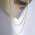 14K Gold Plated Layering Choker Necklaces for Women| Snake Chain,Cuban Link Chain,Paperclip Layered Chains Necklace for Women Trendy Jewelry....