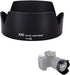 JJC Reversible Dedicated Lens Hood Shade for Nik AF-S DX 18-140mm f/3.5-5.6G ED VR, AF-S DX 18-105mm f/3.5-5.6G ED VR, AF-S DX 18-135mm f/3.5-5.6G...