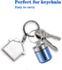 Pill Holder Keychain Container,Portable Aluminium Alloy Waterproof Pill Boxes for Purse Pocket,Small Pill Cases for Outdoor Travel Camping Daily U...