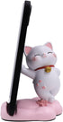Cute Cat Phone Holder Desk Ornament Kawaii Phone Stand Universal Desk Phone Stand for All Mobile Smartphones Tablets......