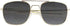 Humvee Campco Pilot Sunglasses - Polarized Aviator Sunglasses Bayonette, Frame, Military Sunglasses with Gray Lenses and Gold Frame, 52mm...