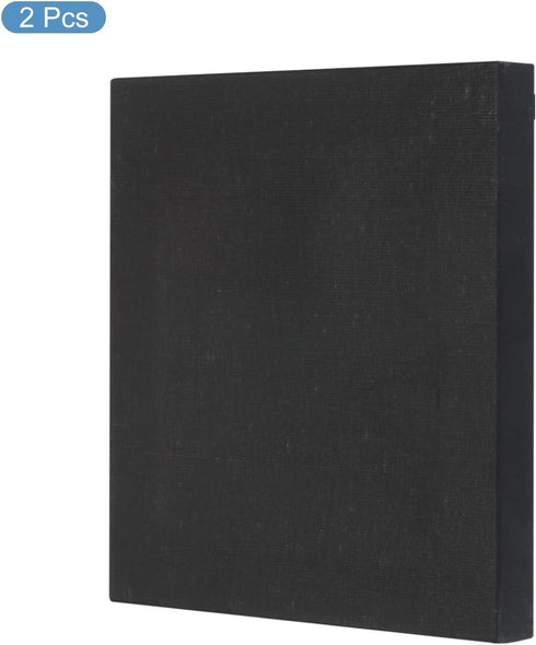 PATIKIL Paint Canvases Panel for Painting, 2 Pack 6x6 Inch Square Wood Frame Stretched Blank Art Board Panels for Acrylic, Oil, Tempera Painting, ...