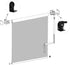 Crodless Bracket,Universal Replacement Installation Accessories for Indoor/Outdoor Sunshade and Roller Blinds(Black)...