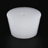 MECCANIXITY Silicone Rubber Tapered Plug 44mm to 55mm with Hole White for Powder Coating, Painting, Anodizing, Plating, Sandblasting, Laboratory U...