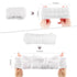 3 Pack Spa Headband and Wrist Washband Face Wash Set,Reusable Soft Makeup Headband Fleece Skincare Headbands for Washing Face Shower (White)...