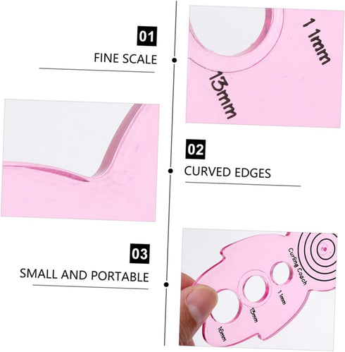 EXCEART 10 Pcs Quilting Instrument Origami Kits Quilting Kits Quilling Tool Paper Curling Paper Quilling Tools Slotted Kit Paper Slotted Kit Quill...