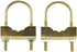 Skywalker Dual U-Bolt Nest Assembly Clamp Kit for Antenna Masts with 2 U-Bolts...