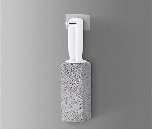 DISIWENE Pumice Cleaning Stone with Handle Toilet Bowl Cleaner Hard Water Ring Remover for Bath/Pool/Kitchen/Household Cleaning (1)...