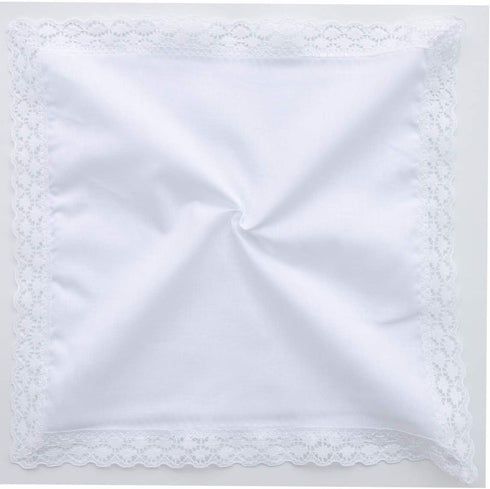 COCOUSM Womens Handkerchiefs White Cottom Crochet Lace Bridal Wedding Hankies 6 Pieces...