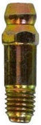 Midland 36-144 Steel Grease Fitting, Extra Long Ball Check, 1/4"-28 Taper Thread, 0.92" Height...