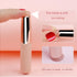 4 Pack Mini Lip Brush with Cover Portable Soft Angled Concealer Makeup Brush Applicator Travel Lip Film Oil Brush Cosmetic Tools for Lip Gloss Lip...
