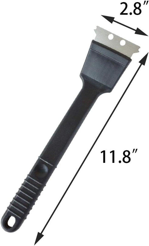 Stainless Steel Bird Droppings Cleaning Brush with Scraper Birdcage Accessory Parrot Pet Cage...