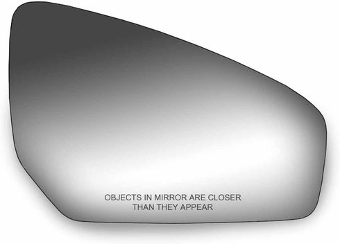 Fit System Passenger Side Mirror Glass, Nissan Sentra...