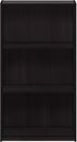 Furinno Basic 3-Tier Bookcase Storage Shelves, Dark Walnut...