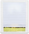 Redi Shade No Tools Original Light Filtering Pleated Fabric Shade White, 36" W x 72” L, 2 Pack...