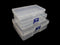 3pcs Clear Plastic Organizer Container Box, Containers Storage Box with Snap-Tight Closure Latch for Small Crafts,Jewelry Making & Sewing Crafts (...