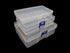 3pcs Clear Plastic Organizer Container Box, Containers Storage Box with Snap-Tight Closure Latch for Small Crafts,Jewelry Making & Sewing Crafts (...