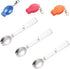 3Pcs Foldable Muti-function Stainless Steel Spork,Camping Traveller Sporks?Flatware Cutlery Spoon Fork with Carrying Case...