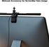 Webcam Accessory ScreenBar Halo, Webcam Stand for Monitor Light Bar Angle Adjustable Computer Light Webcam Mount for BENQ Quntis Monitor Lamp Supe...
