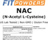 NAC Powder N-Acetyl L-Cysteine Powder Scoop Included (100 Gram)...